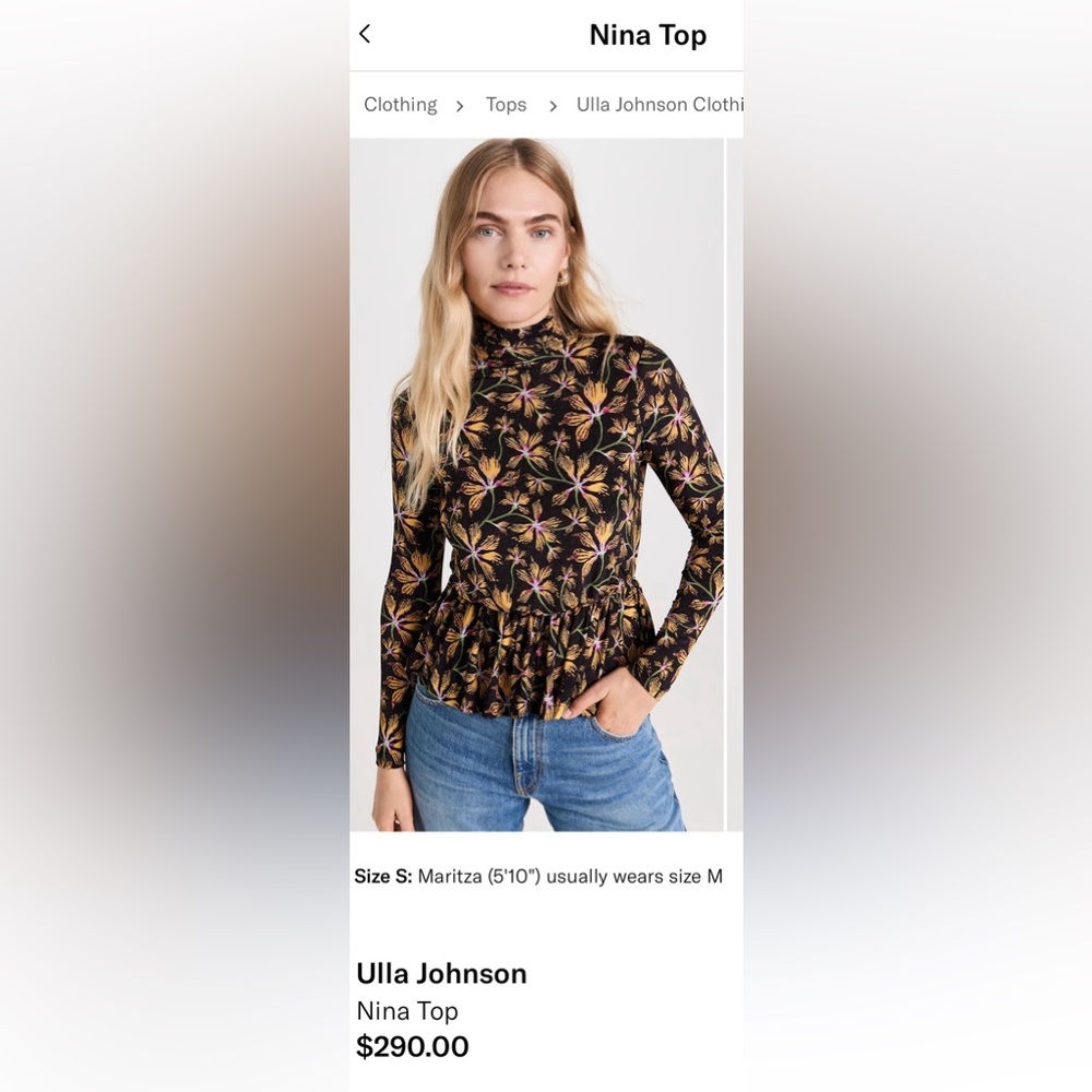 Ulla Johnson Nina Top